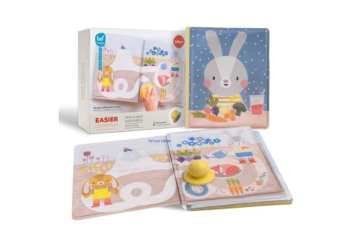 Αδιάβροχο Βιβλίο Peek-A-Boo, Taf Toys